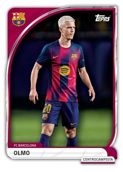 FC Barcelona 2025|26 Topps Football Cards Tin 5053307076778 фото