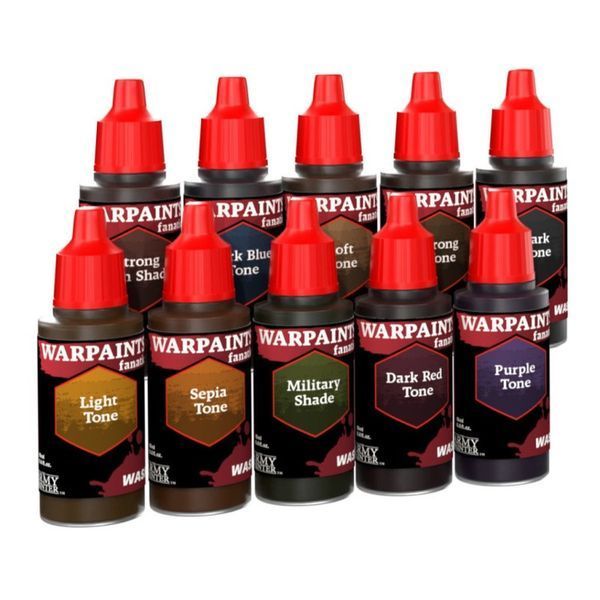 Army Painter - Warpaints - Fanatic - Washes Paint Set 2108567 фото