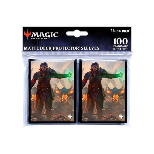 UltraPro The Brothers' War Mishra, Eminent One Standard Deck Protector Sleeves (100ct) для Magic: The Gathering 8479110 фото