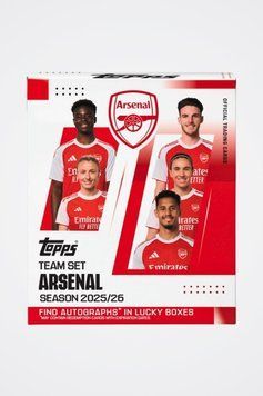 Arsenal Team Set 2025|26 Topps 5053307077072 фото