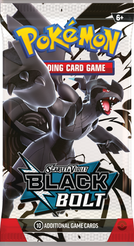 Pokemon Scarlet & Violet&mdash;Black Bolt andScarlet & Violet - Black Bolt Booster BLBL фото