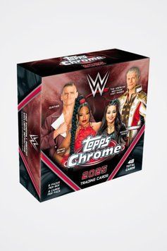 Mega BOX WWE Topps Chrome 2025 Cards 887521137169 фото