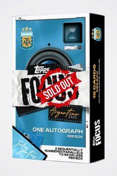 Argentina Focus Hobby BOX 2025 Topps 5053307075818 фото