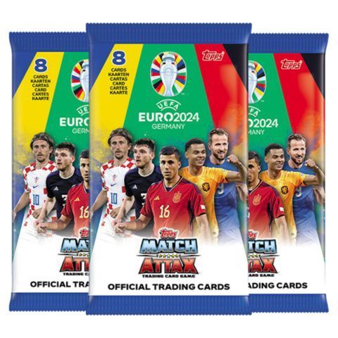 Blister Eco Pack EURO 2024 Match Attax Football Cards 5053307067899 фото