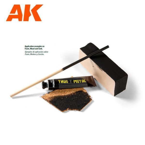AK Interactive True Metal Pure Black 3298610 фото