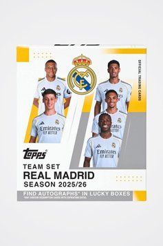 Real Madrid Team Set 2025|26 Topps 5053307077119 фото