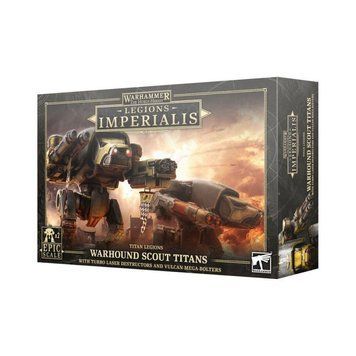 Legions Imperialis: Титаны-разведчики Warhound с турболазерными деструкторами и вулканскими мегаболтерами 1041695 фото