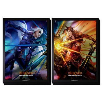 Riftbound: League of Legends TCG - Vendetta Art Sleeves Diana vs Leona 5996673 фото
