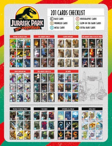Panini Jurassic Park Card Album Starter Set 8018190036886 фото
