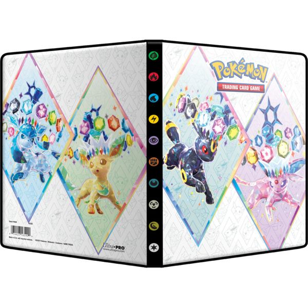 Ultra Pro: Pokémon - Портфоліо з 4 кишенями - Prismatic Evolutions 2806346 фото