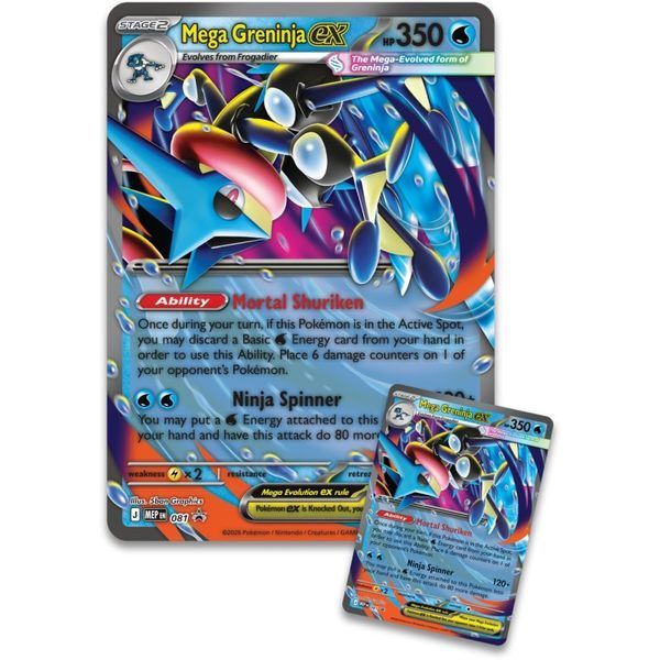 Pok&eacute;mon TCG: Mega Greninja ex Premium Collection 8223133000941121 фото