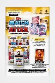 Exclusive Mega Multipack Match Attax 2025|26 Football Cards 5053307076945 фото