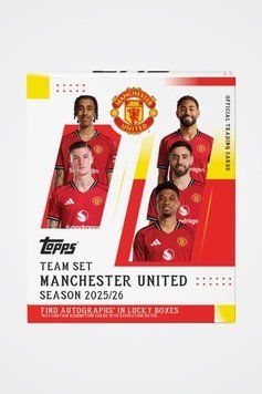 Manchester United Team Set 2025|26 Topps 5053307077102 фото