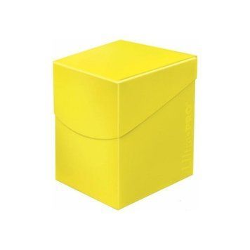 Ultra PRO - Eclipse PRO 100+ Deck Box - Lemon Yellow 8849795 фото