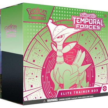 Pokémon TCG: Temporal Forces - Elite Trainer Box Iron Leaves 1938708 фото