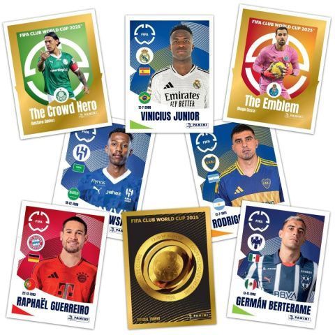FIFA Club World Cup 2025 Panini Multipack Stickers 4143821706907 фото