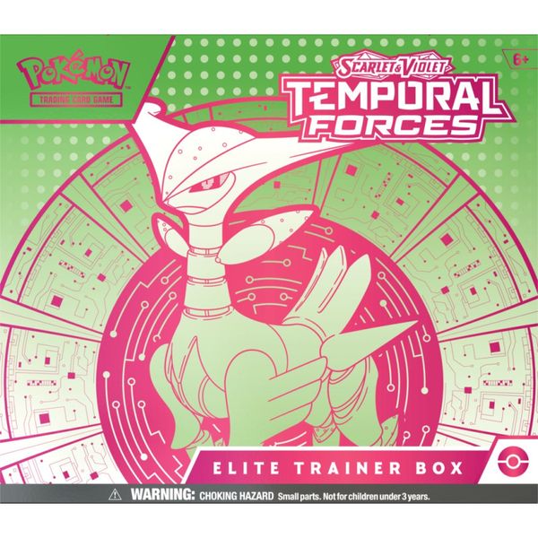 Pokémon TCG: Temporal Forces - Elite Trainer Box Iron Leaves 1938708 фото