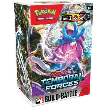 Pokémon TCG: Temporal Forces Build & Battle Box Bundle SV05 2010725 фото