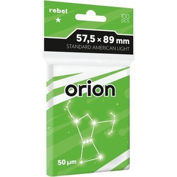 Rebel Light Orion Card Sleeves (57.5x89 mm), 100 pieces 2677008 фото