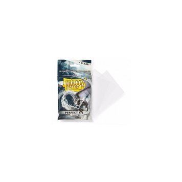Dragon Shield Standard Perfect Fit Sleeves - Clear/Clear (100 Sleeves) 3157374 фото