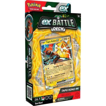 Pok&eacute;mon TCG: Battle Deck - Tapu Koko Ex 2555907 фото