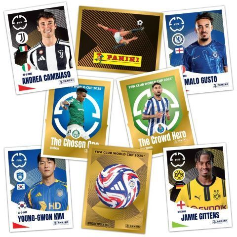 Panini FIFA Club World Cup 2025 Mini Sticker Tin 8051708027266 фото