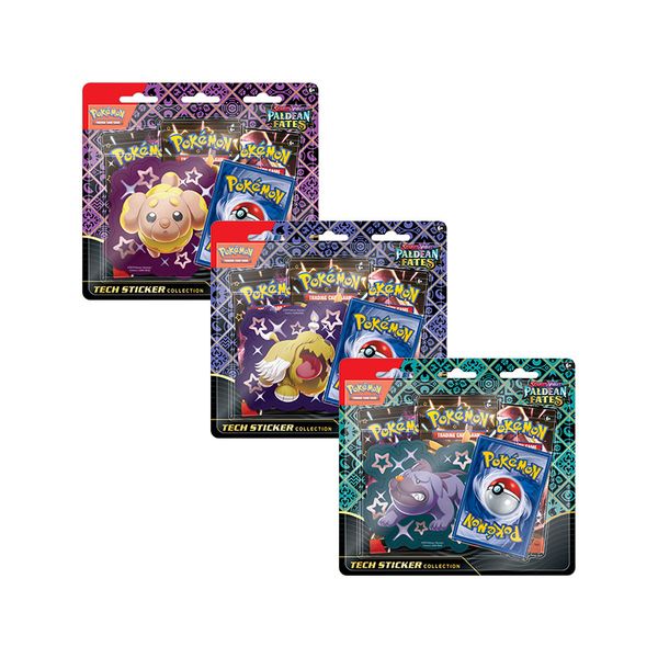 Pokemon TCG: Paldean Fates – колекція технічних наклейок – комплект 3253109 фото