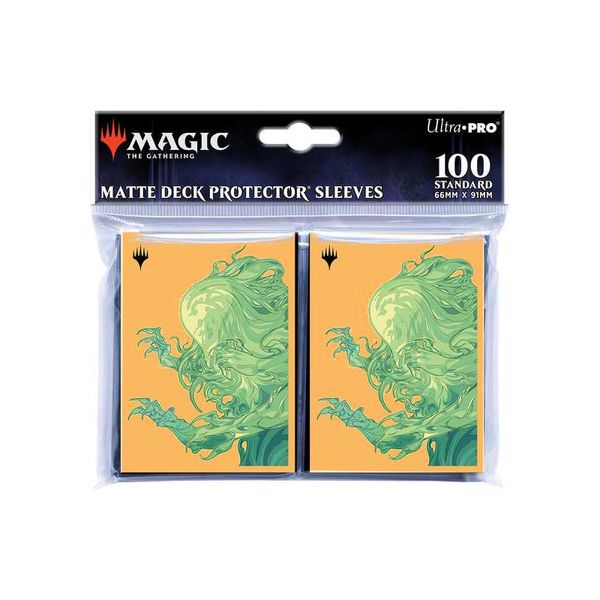 UltraPro Commander Masters Omnath, Locus of Mana Standard Deck Protector Sleeves (100ct) для Magic: The Gathering 5443407 фото