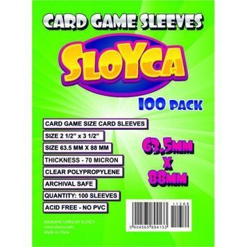 SLOYCA STANDARD CCG SHIRTS (63.5X88MM) 100 PCS. 2539819 фото