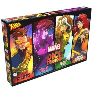 Marvel Dice Throne: X-Men Box 2 (Cyclops, Gambit, Jean Gray, Rogue) 3237264 фото