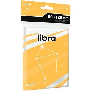 Rebel Light Libra Card Sleeves (80x120 mm), 100 pieces 1922915 фото