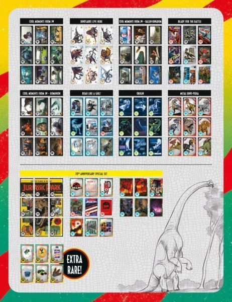 6-pack Jurassic Park Panini Cards 8018190036893 фото