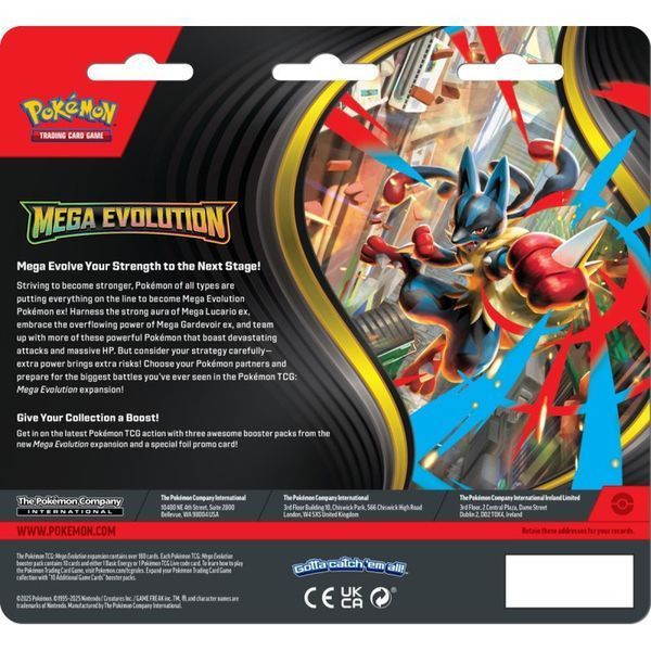 Pok&eacute;mon TCG: Mega Evolution - 3-Pack Blister - Psyduck 1055489 фото