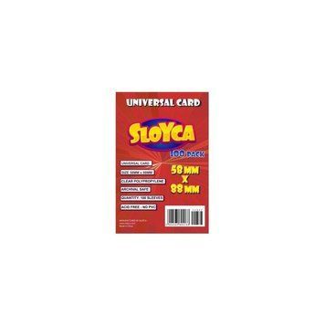 SLOYCA Universal Card Sleeves 58x88mm (100pcs) 6193753 фото