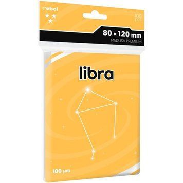 Rebel Premium Libra Card Sleeves (80x120 mm), 100 pieces 2063116 фото