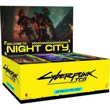 Cyberpunk TCG: Welcome to Night City - Booster Display (24) 2227994 фото