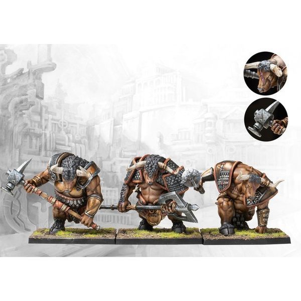 Conquest - City States: Minotaur Thyreans (Dual Kit with Minotaur Haspists) 3270897 фото