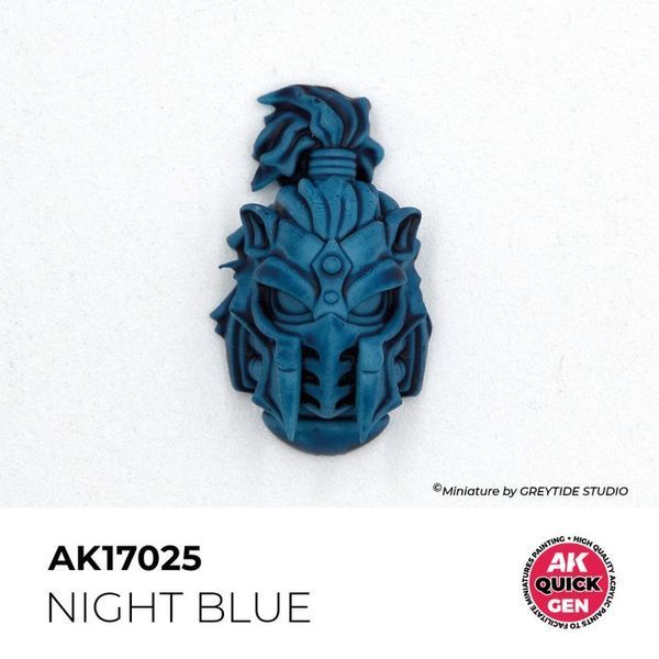 AK Interactive Quick Gen - Night Blue 18ml 2063937 фото