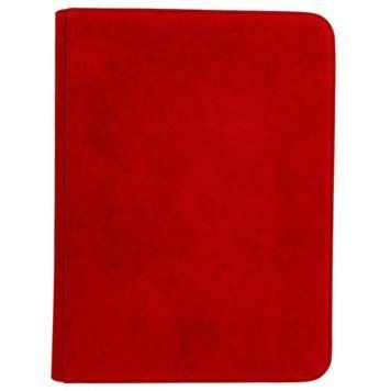 Альбом Ultra Pro Vivid Deluxe 9-Pocket Zippered PRO-Binder Red 21804 фото