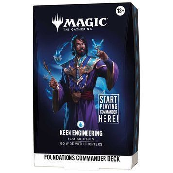 MTG: Foundations Starter Commander Deck - Keen Engineering 2165295 фото