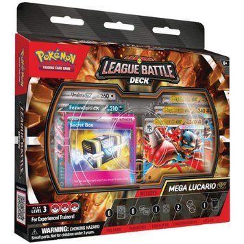 Pok&eacute;mon TCG: League Battle Deck - Mega Lucario ex 2984320212343 фото