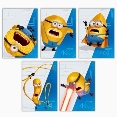 Gru Panini Minions Blister Stickers 8051708017366 фото