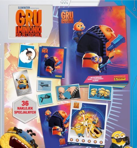 Gru Panini Minions Blister Stickers 8051708017366 фото