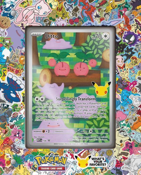 Pok&eacute;mon TCG: 30th Celebration Ditto Premium Collection 921032390309-1211 фото