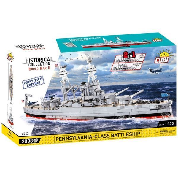 USS Pennsylvania / USS Arizona Battleship (2IN1) - Исполнительное издание (COBI -4842) 4842 фото