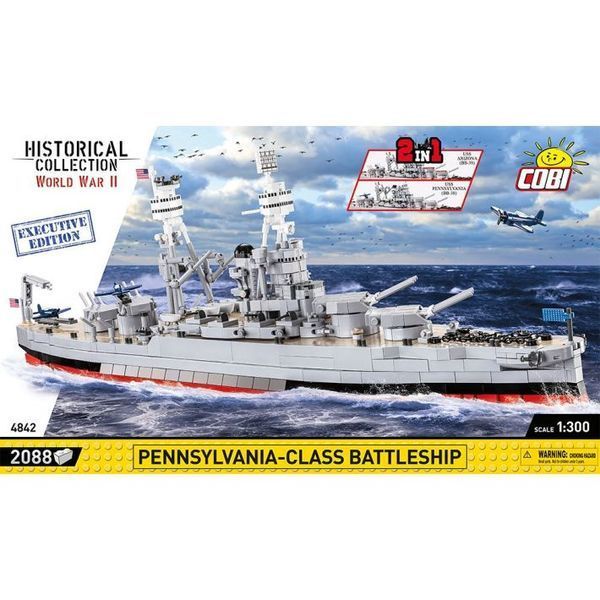 USS Pennsylvania / USS Arizona Battleship (2IN1) - Исполнительное издание (COBI -4842) 4842 фото