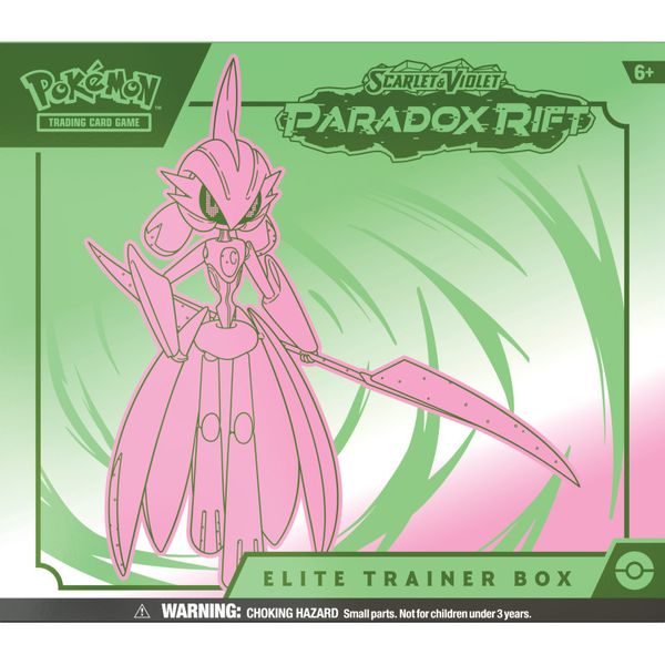 Pokémon TCG: Paradox Rift - Elite Trainer Box Iron Valiant 7953263 фото