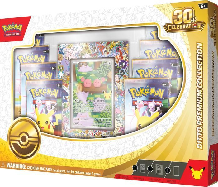 Pok&eacute;mon TCG: 30th Celebration Ditto Premium Collection 921032390309-1211 фото