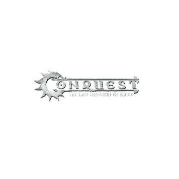 Conquest - Weaver Courts Logo on Peach Marbled Dice with Navy Blue Pips- 24 per pack 7059373 фото