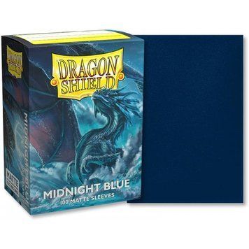 Матовые рукава стандартного размера Dragon Shield &mdash; темно-синий (100 рукавов) 8184049 фото